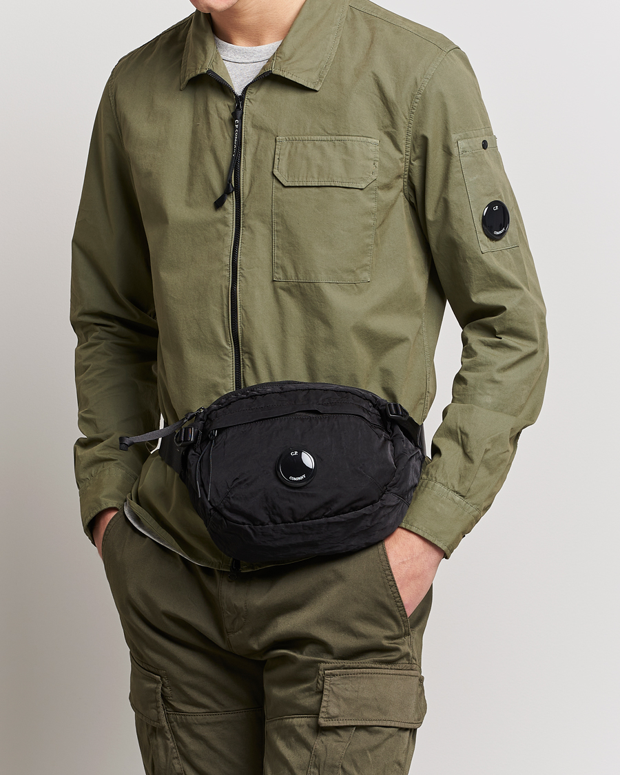 Cp company bum bag black new arrivals