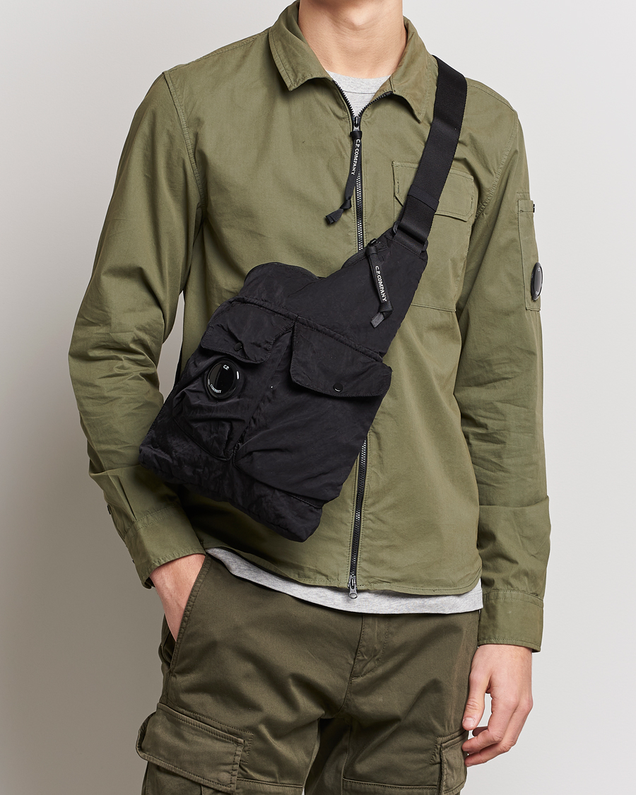 C.P. Company Nylon B Shoulder Bag Black