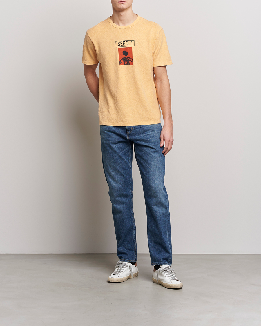 orange cp company t shirt