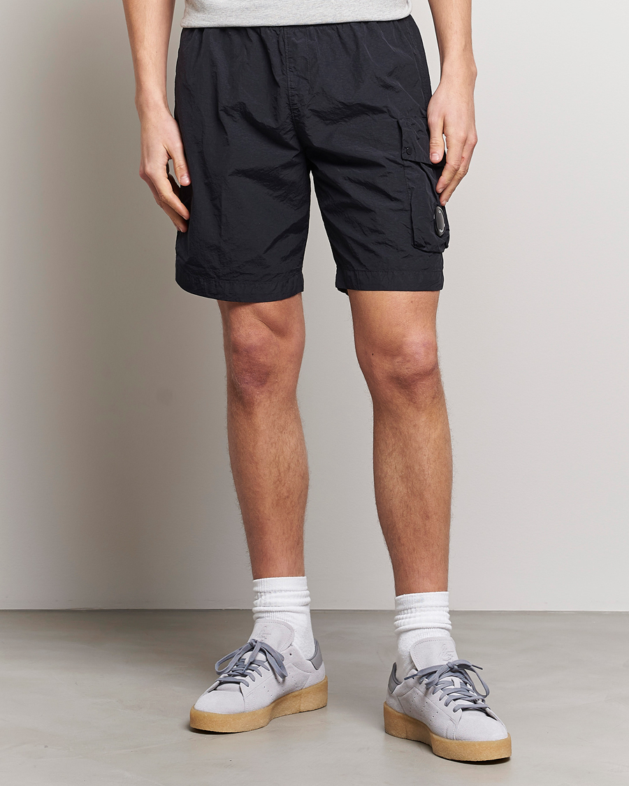 Cp company hot sale black shorts