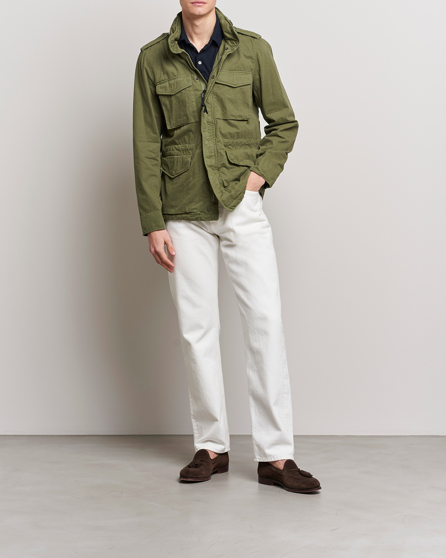 Field discount jacket green