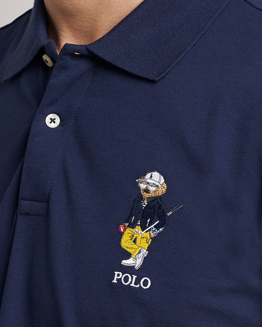 Performance Bear Stretch Polo Refined Navy at CareOfCarl.com