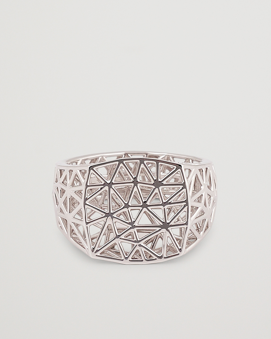 Tom Wood Mesh Ring Silver at CareOfCarl.com