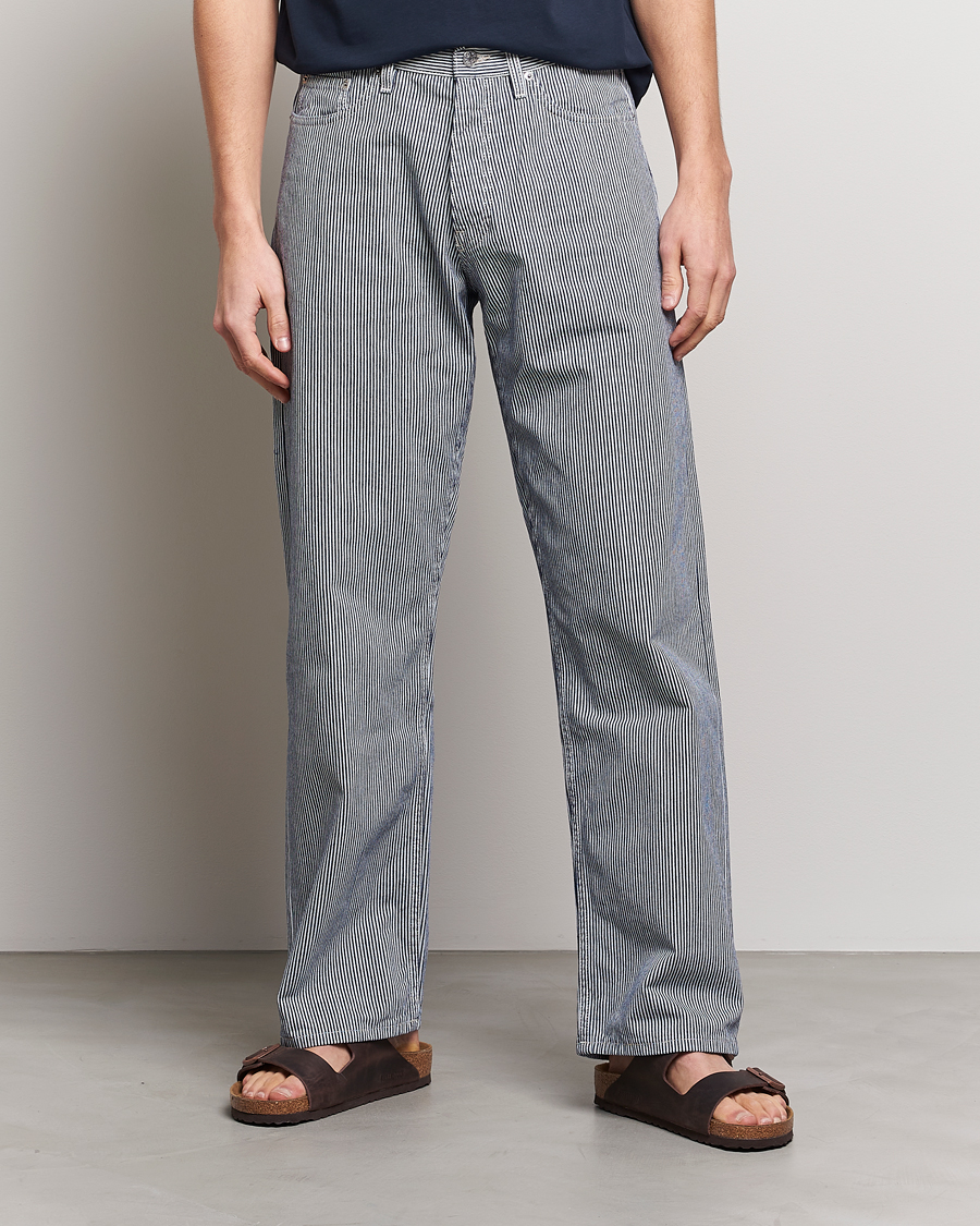 Hickory stripe 2025 pants mens