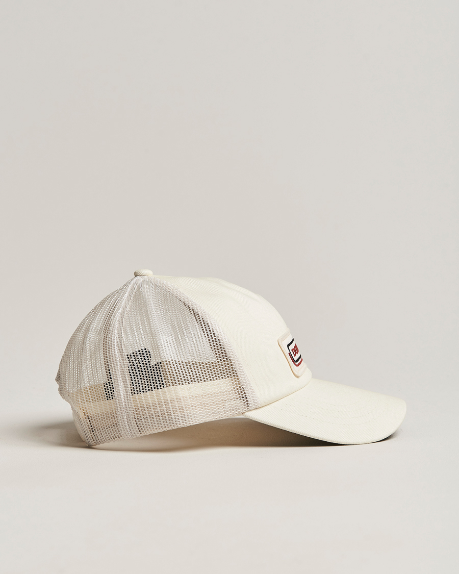 RRL Mesh Trucker Cap White at CareOfCarl.com