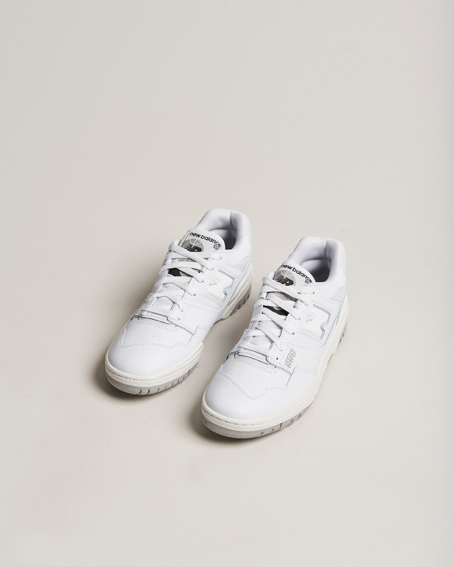 All white new outlet balance trainers