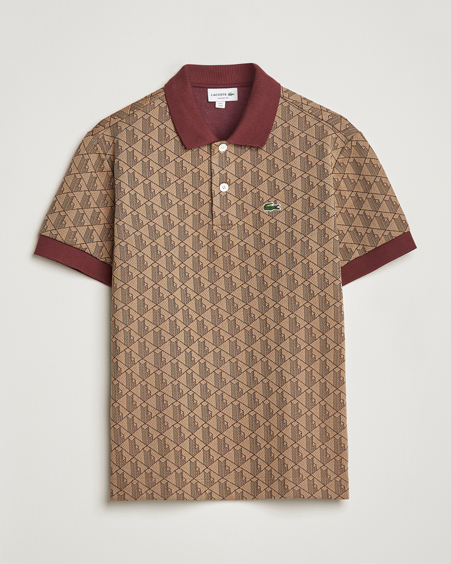 Polo discount lacoste motif