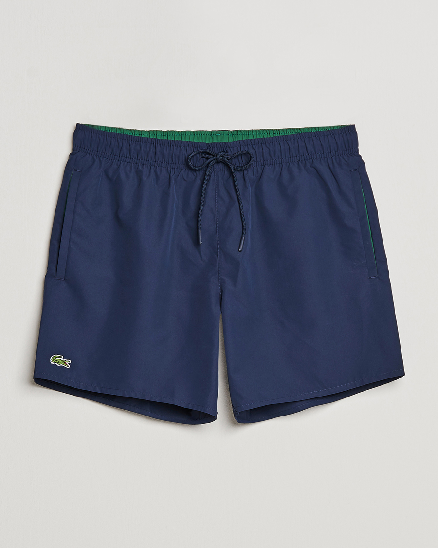 Lacoste mens swim shorts best sale