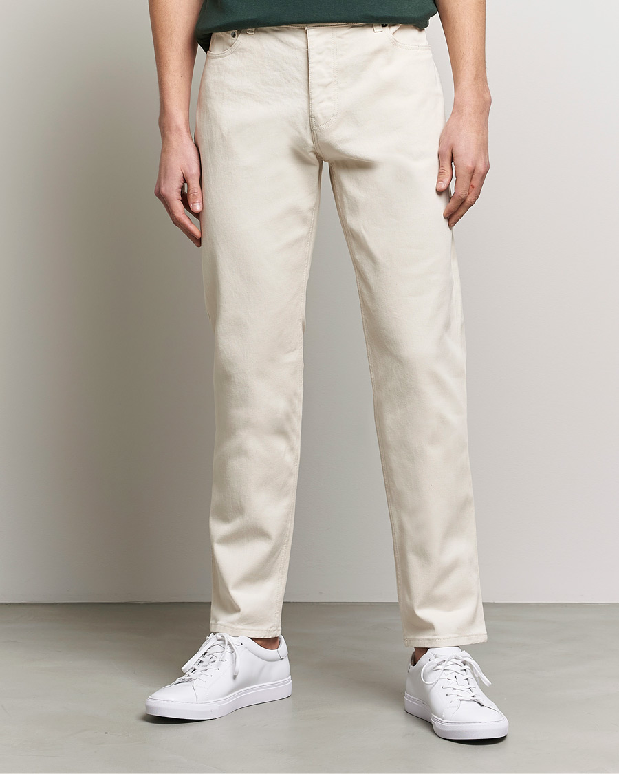 Wax London  Kurt Cotton Twill Trousers  Khaki  Mr  Mrs Stitch