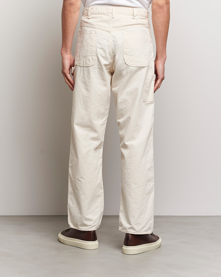 orSlow 60s Painter Pants with Paint Ecru – Neighbour