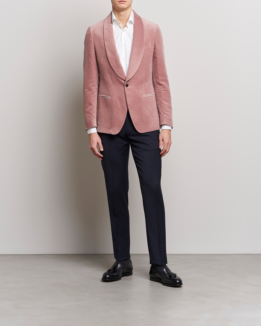 Pink velvet hot sale mens blazer