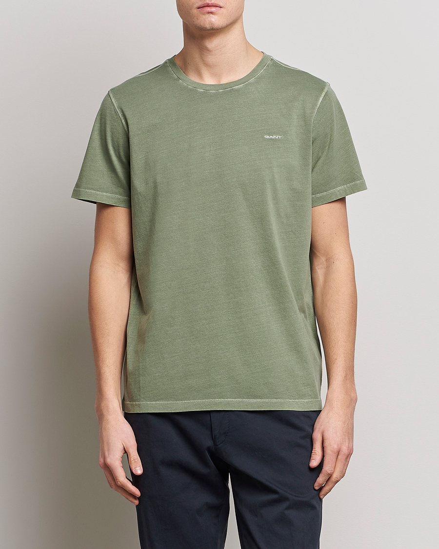 Men |  | GANT | Sunbleached T-Shirt Kalamata Green