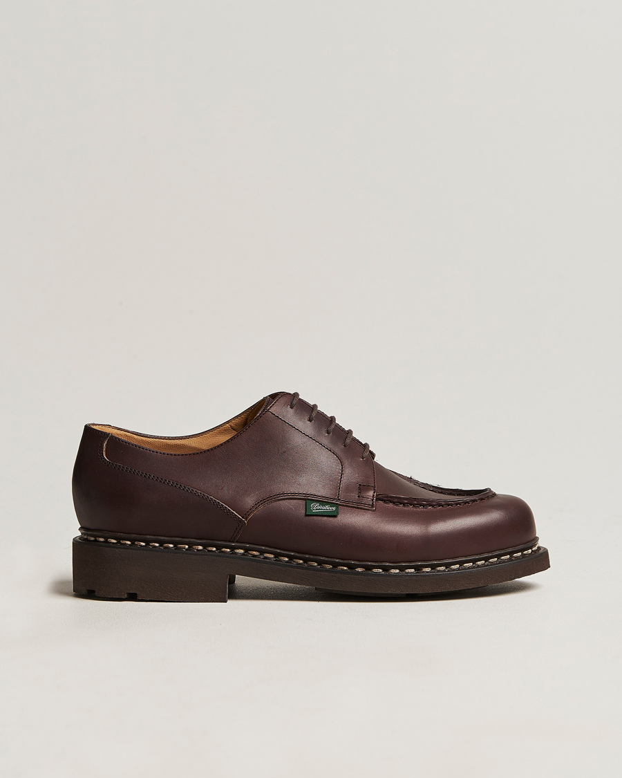 Paraboot Chambord leather lace-up shoes - Brown