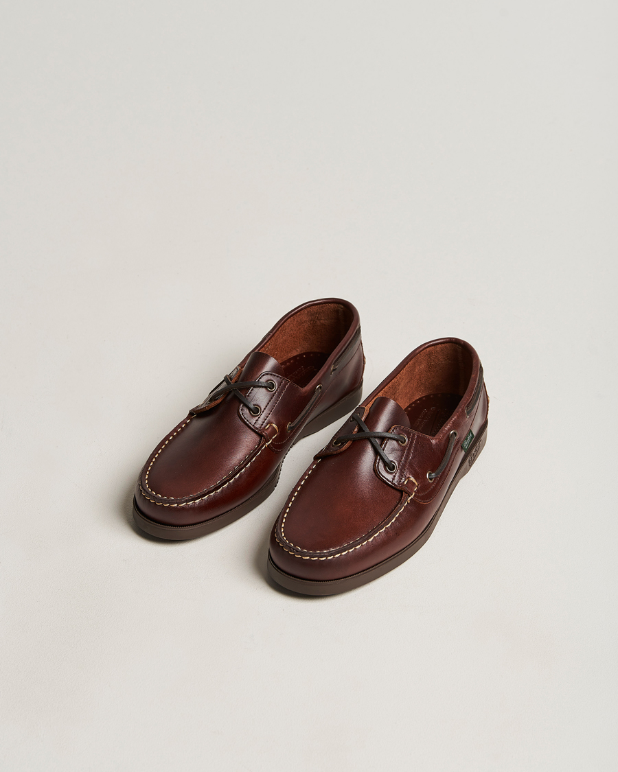 Paraboot Barth Boat Shoe America at CareOfCarl.com