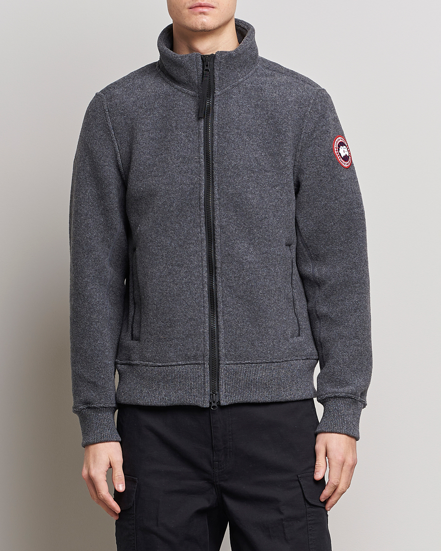 Canada Goose Lawson Fleece Jacket Quarry Grey at CareOfCarl