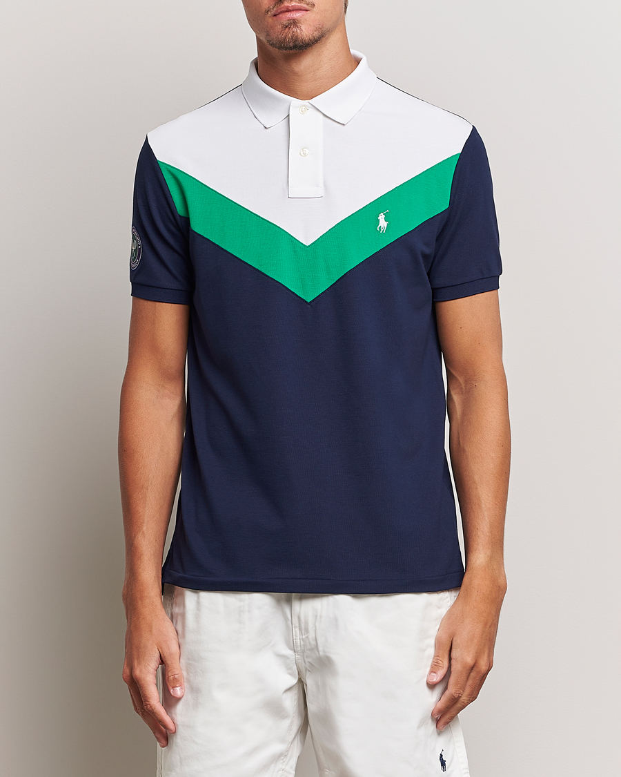 Performance Wimbledon Polo Refined Navy Multi at CareOfCarl.com