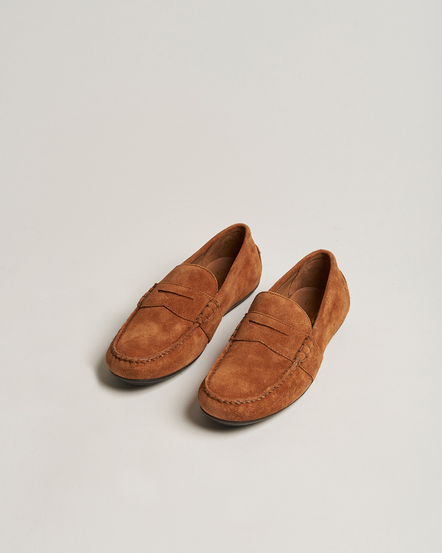 Ralph lauren suede on sale shoes