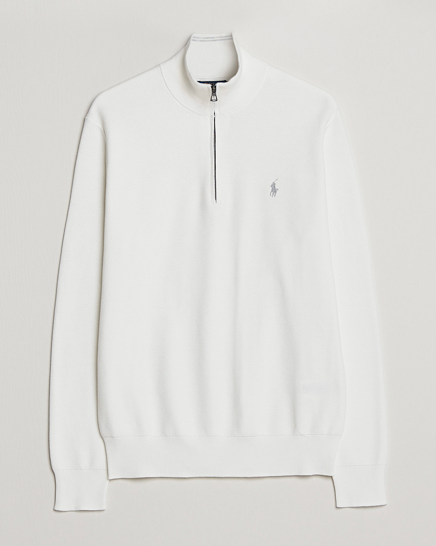 White polo zip up new arrivals