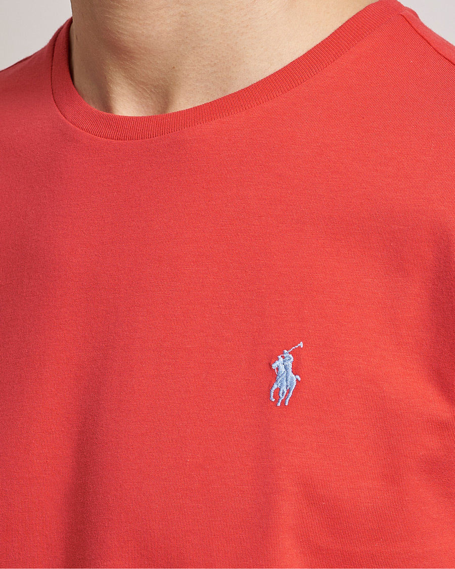 Red ralph lauren crew neck sale