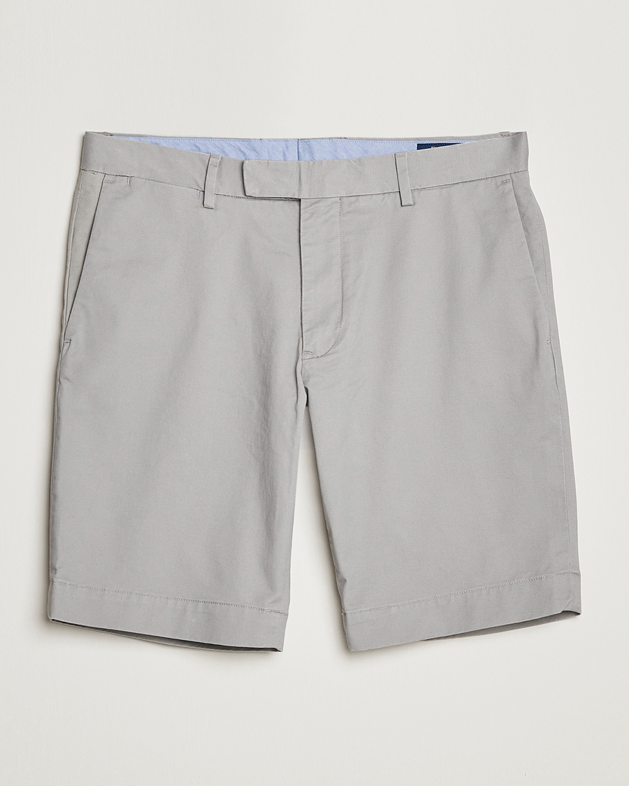 Polo Ralph Lauren Tailored Slim Fit Shorts Grey Fog at CareOfCarl.com