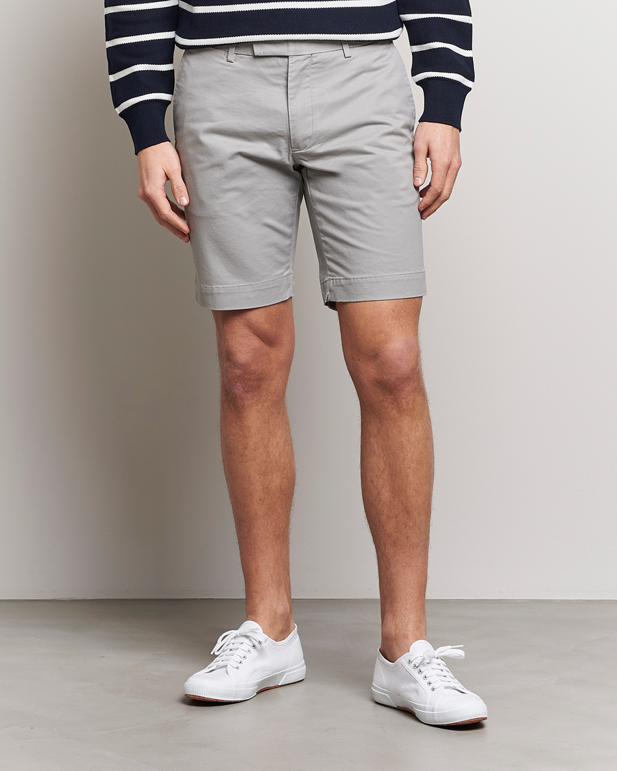 Gray cheap polo shorts