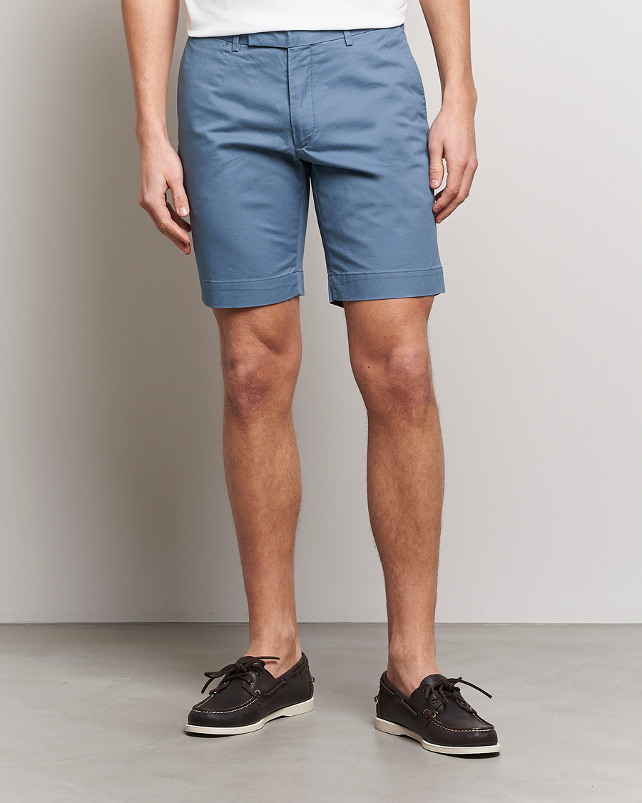 Orlebar Brown Bulldog Cotton Stretch Twill Shorts Dark Navy at