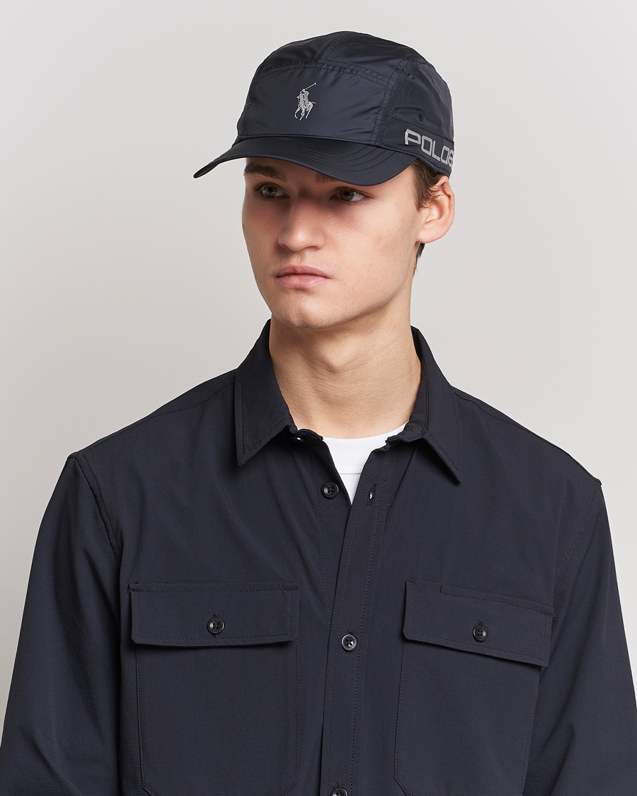 Polo Ralph Lauren 5 Panel Gear Cap Black at CareOfCarl.com