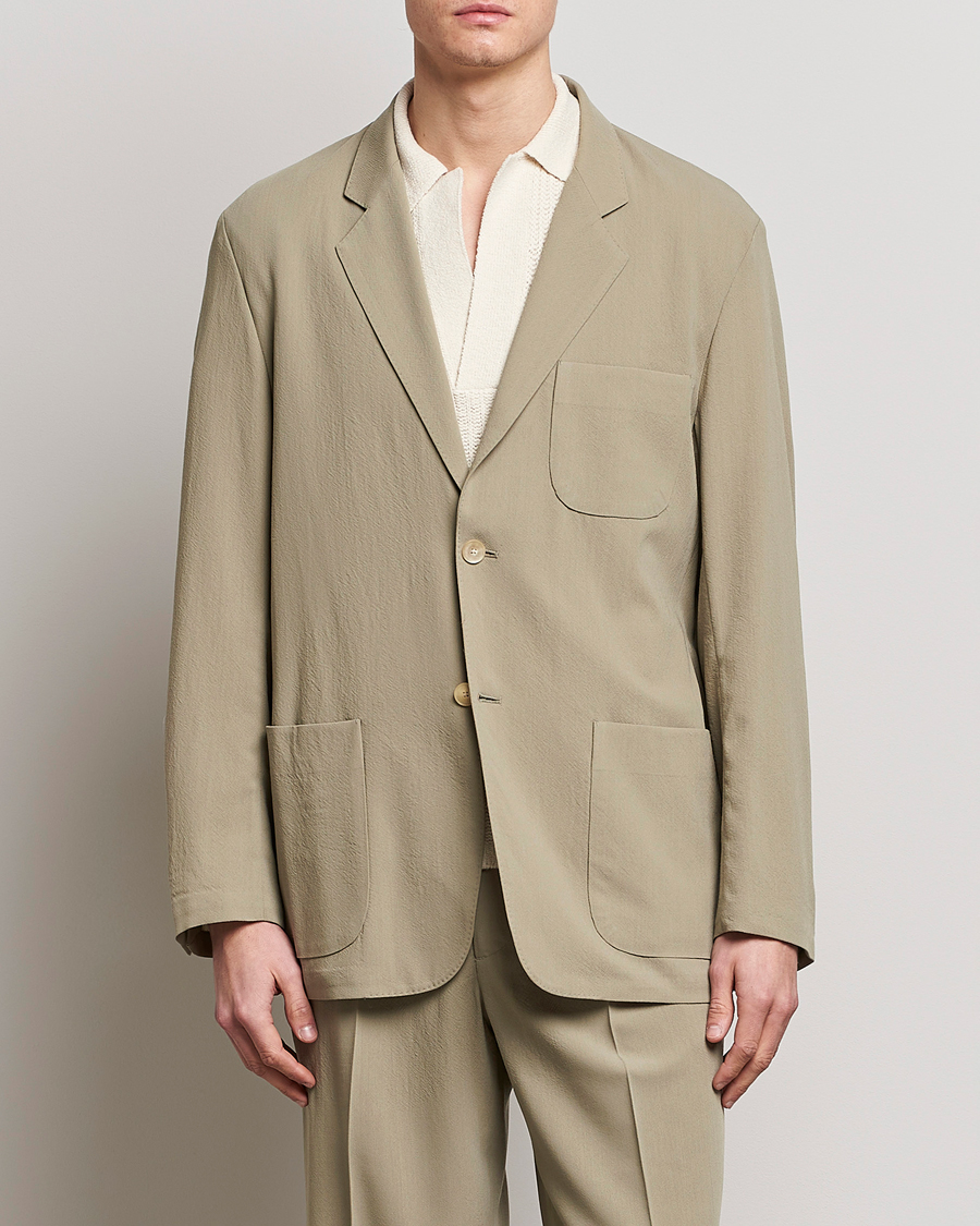 Light clearance khaki blazer