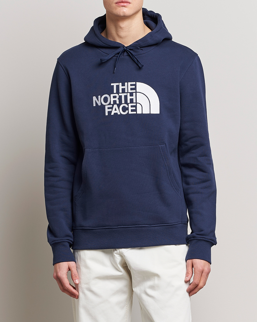 North face drew peak hoodie deals navy