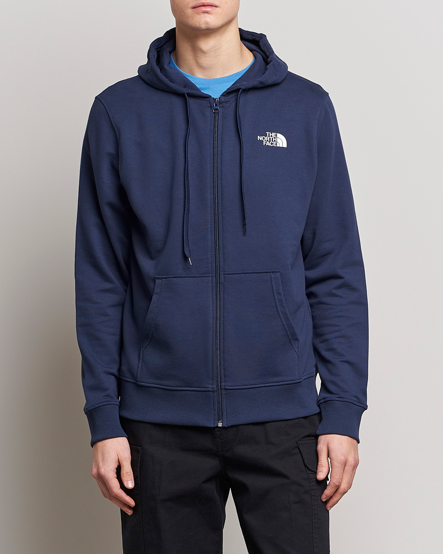The North Face Open Gate Full Zip Hoodie Summit Navy at CareOfCarl.com