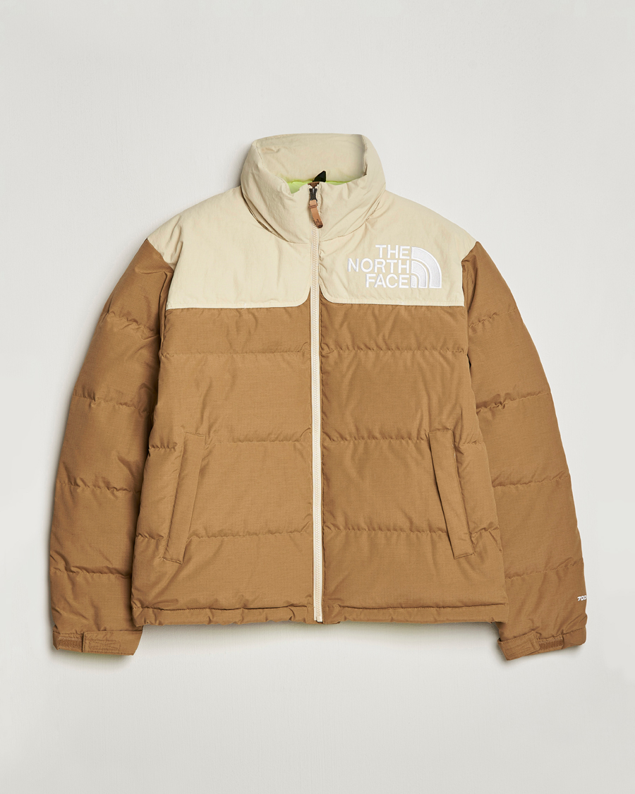 The North Face Heritage Hi-Tek Nuptse Jacket Utility Brown at