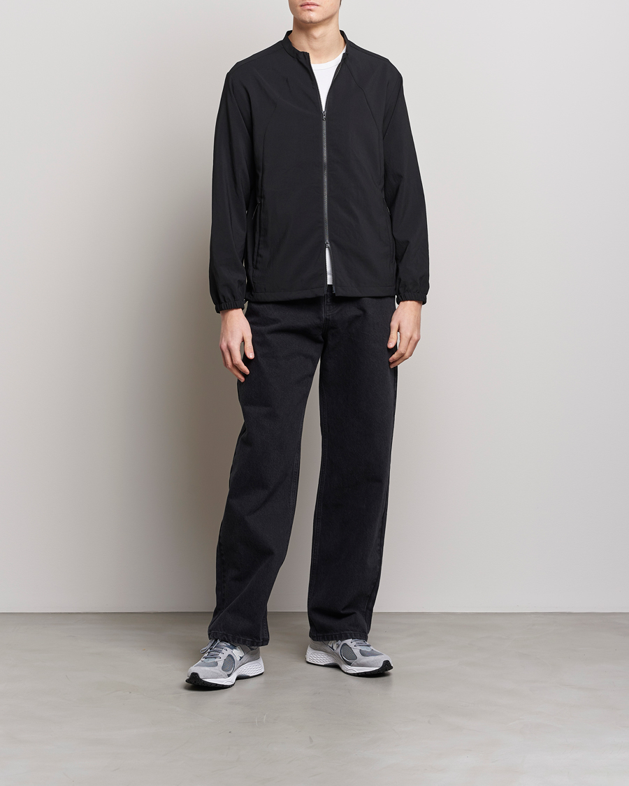 Snow Peak PE Light Poplin Jacket Black at CareOfCarl.com