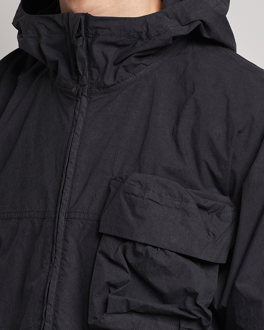 Snow Peak Indigo C/N Parka Black at CareOfCarl.com