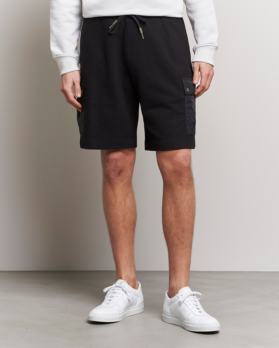 Moncler Cargo Shorts Black at CareOfCarl.com