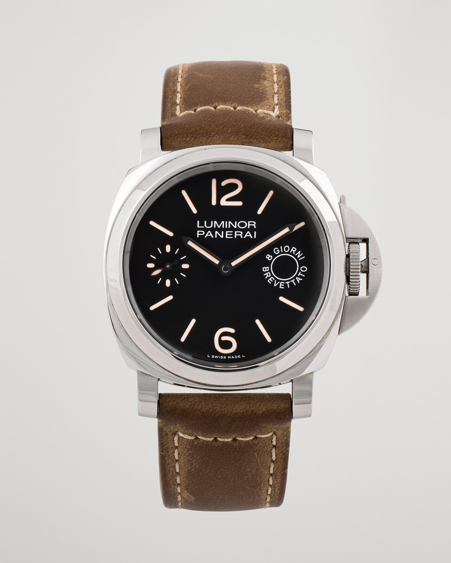 Panerai Pre Owned Pam 00590 Steel Black at CareOfCarl