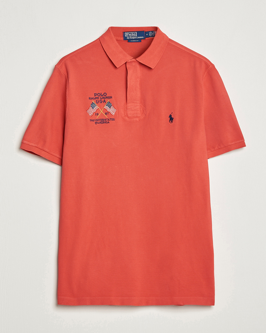 Ralph lauren flag polo online