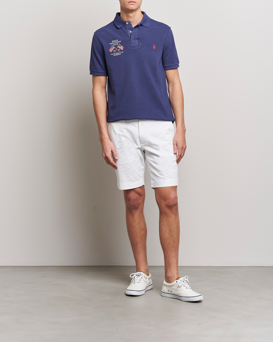 Polo Ralph Lauren Classic Fit Flag Polo Boathouse Navy at