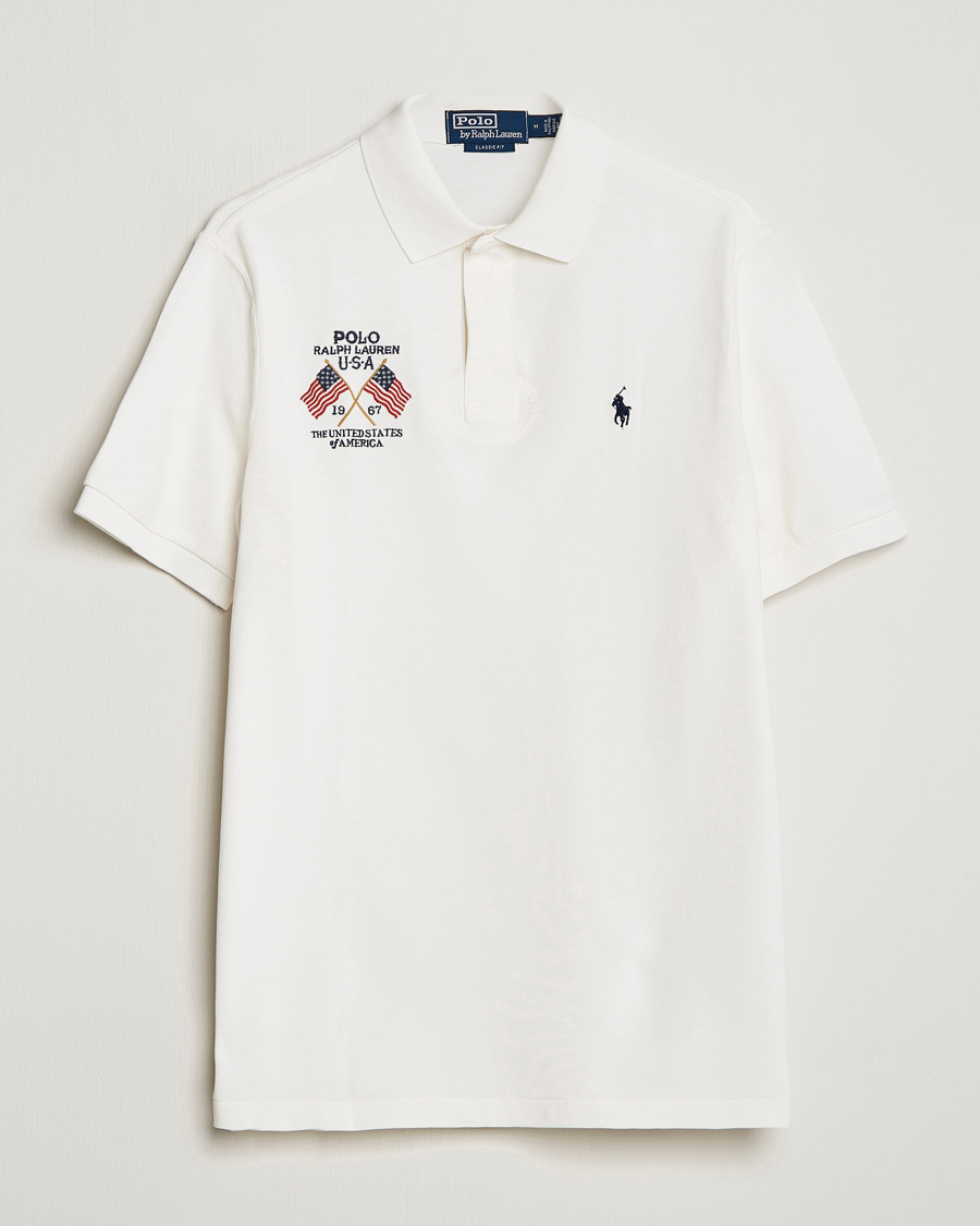 Flag polo shirt ralph lauren on sale