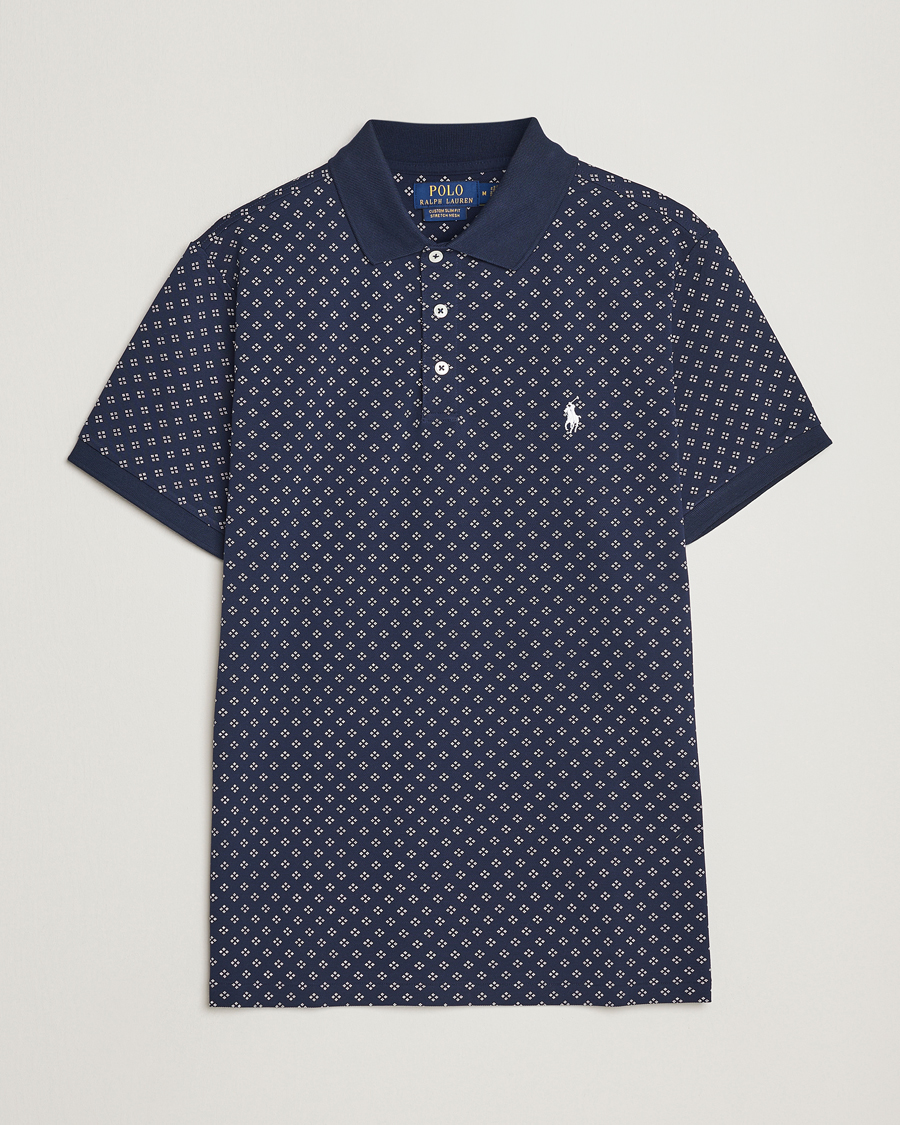 Polka dot outlet polo