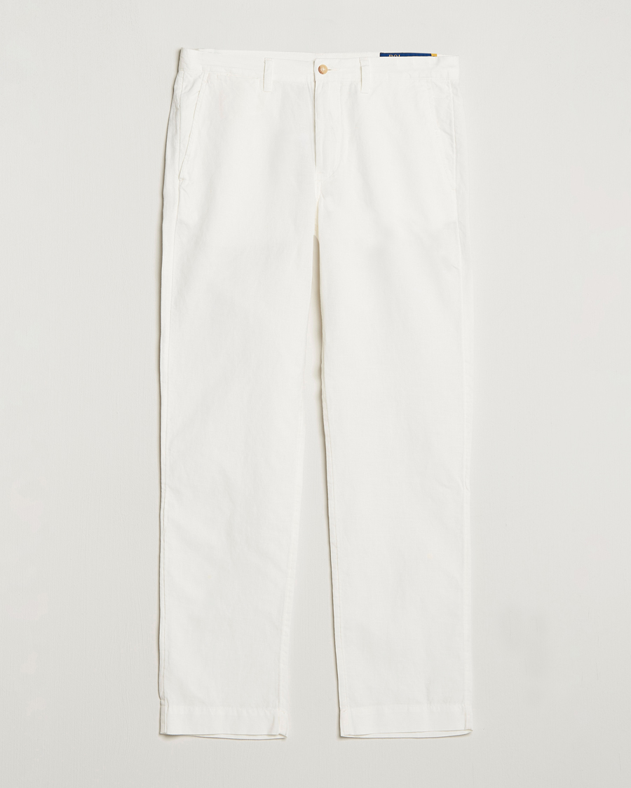 Ralph lauren white linen hot sale pants