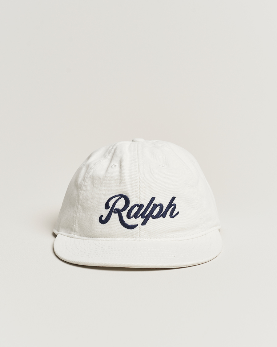 Polo Ralph Lauren Ralph Cotton Twill Retro Cap Deckwash White at