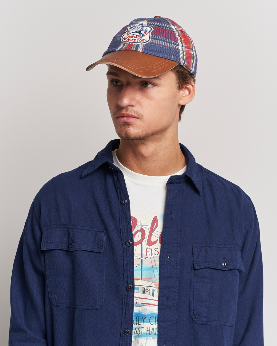 Polo Ralph Lauren 6 Panel Flannel Cap Multi at CareOfCarl.com