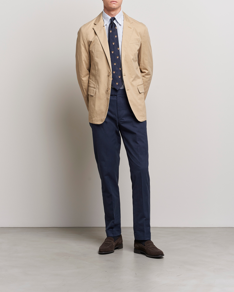 Ralph lauren beige blazer online