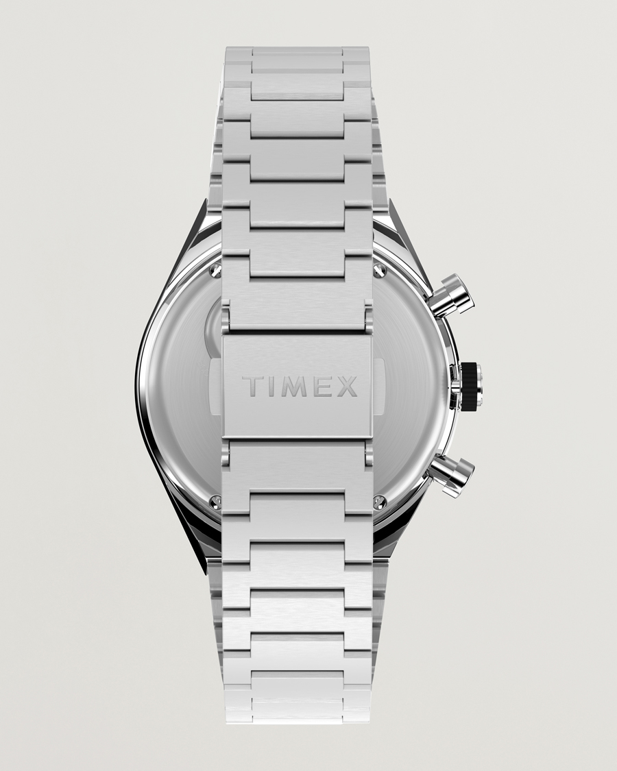 Timex black store stainless steel watch