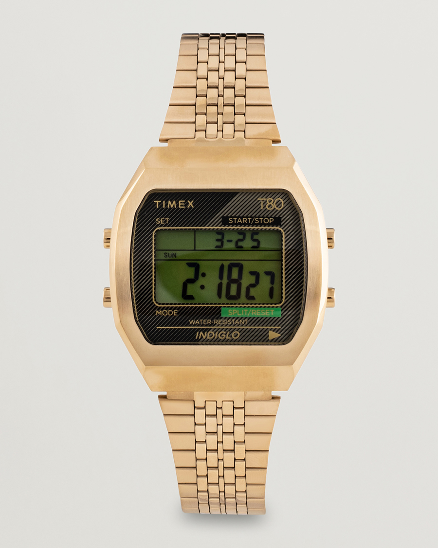 Timex hot sale watch gold