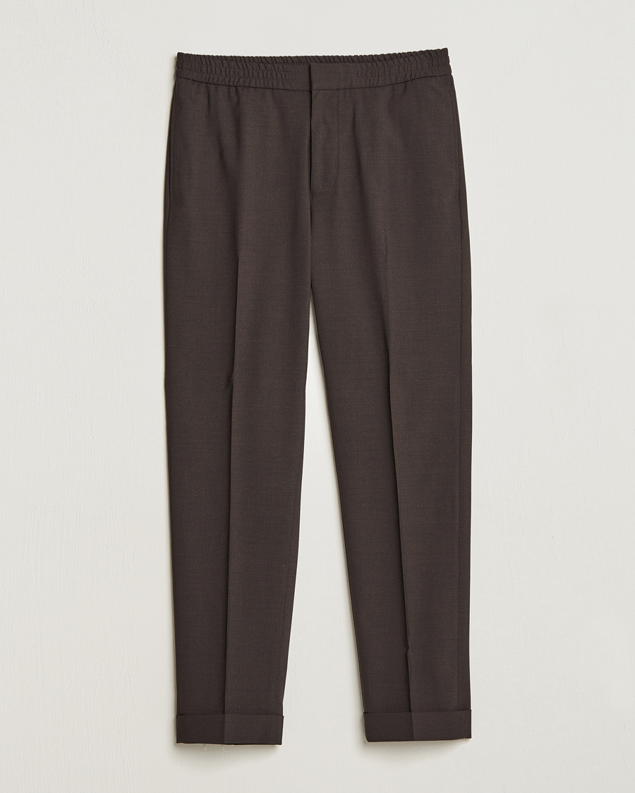 $425 Corneliani Men's Technical Wool Drawstring Trousers Pants Size IT  52/US 36 - Julia McKee