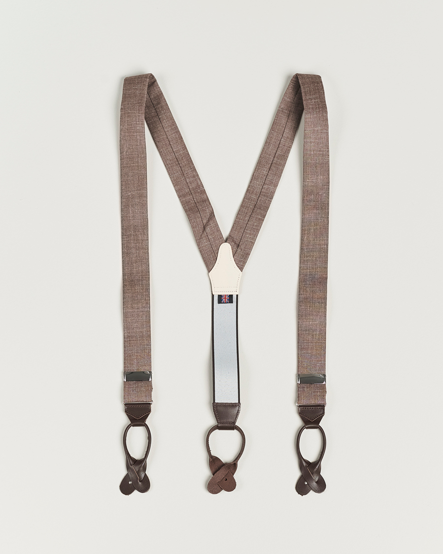 Authentic ALBERT THURSTON Braces Suspenders Combination Clip Button,M 35mm