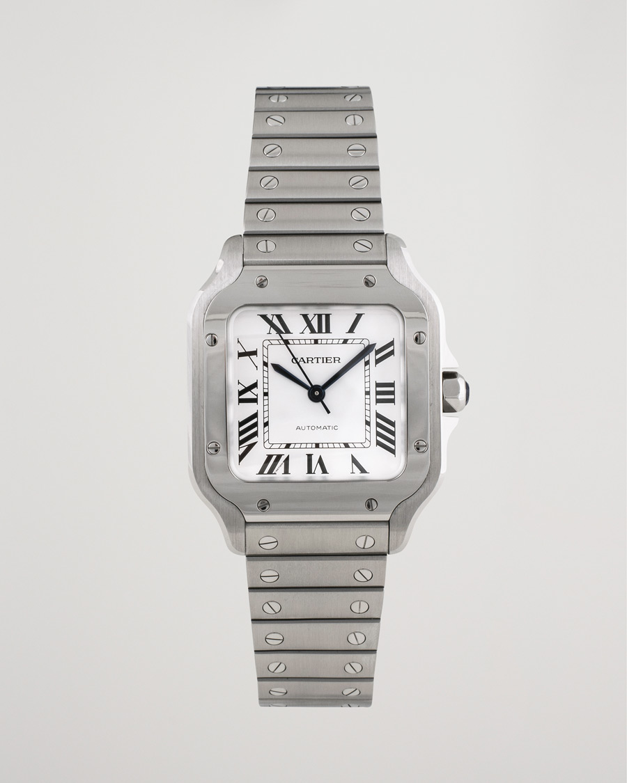 Mens cartier santos outlet pre owned