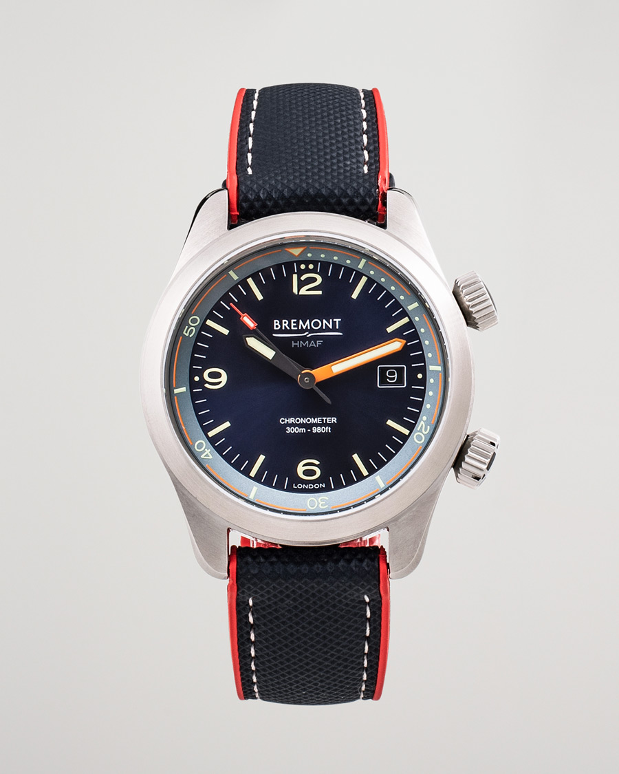 Bremont Pre Owned Argonaut Azure 42mm Blue Dial Steel Blue at