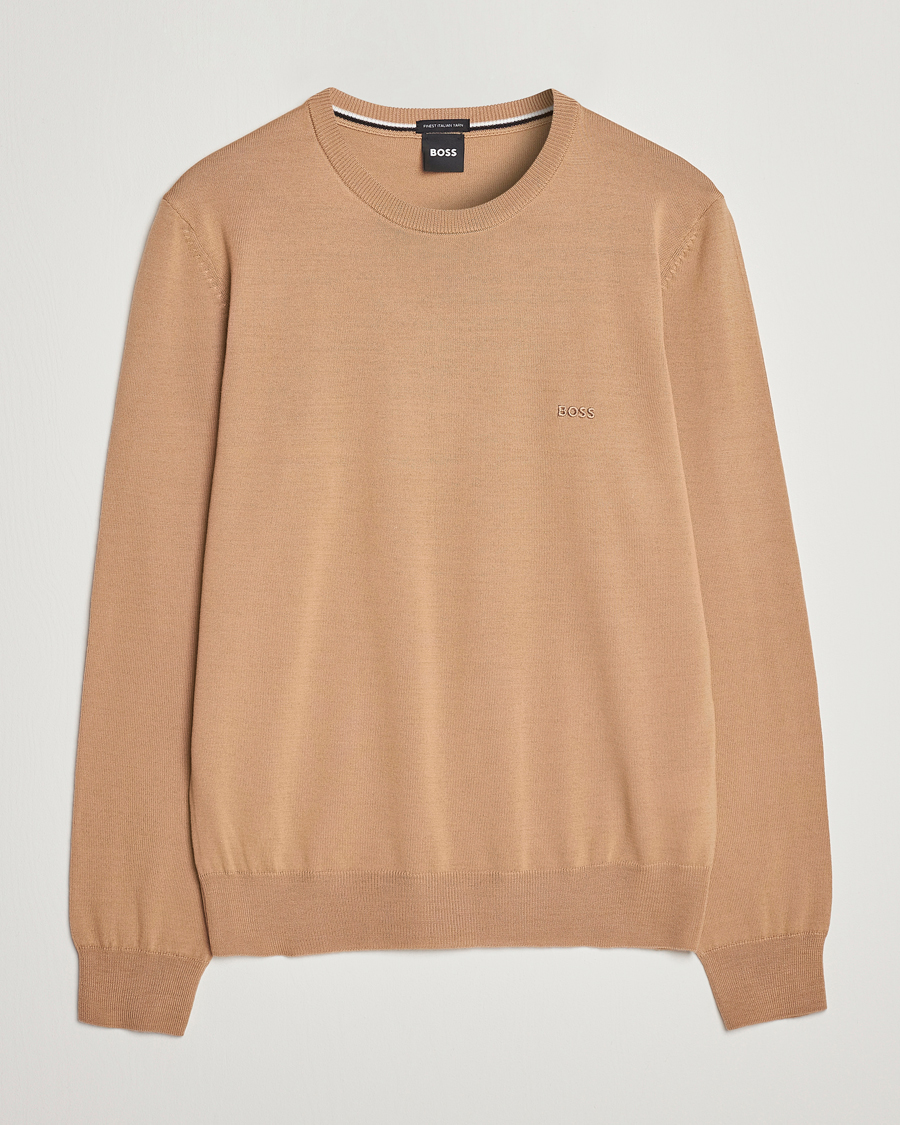 Colorful Standard Classic Merino Wool Crew Neck Honey Beige at